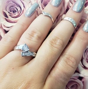 Swarovski crystal ring